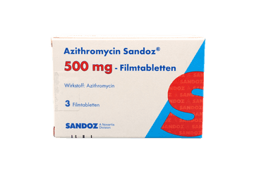 Azithromycin Sandoz 500 mg - Filmtabletten