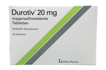 Durotiv 20 mg magensaftresistente Tabletten
