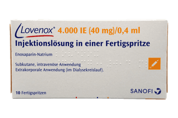 LOVENOX 4.000 IE (40 mg)/0,4 ml Injektionslösung in einer Fertigspritze