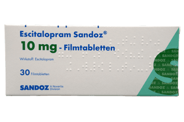 Escitalopram Sandoz 10 mg - Filmtabletten