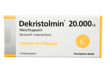 Dekristolmin 20.000 I.E. Weichkapseln