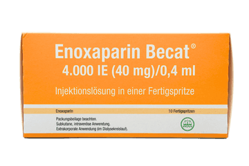 Enoxaparin Becat 4.000 IE (40 mg)/0,4 ml Injektionslösung in einer Fertigspritze