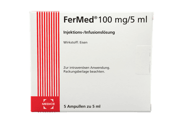 FerMed 100 mg/5 ml Injektionslösung oder Konzentrat zur Herstellung einer Infusionslösung