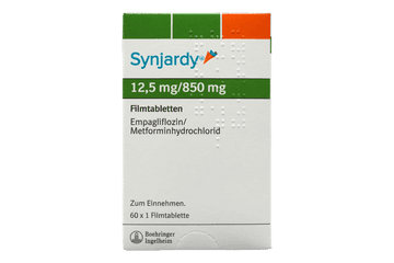 Synjardy 12.5 mg/850 mg Filmtabletten