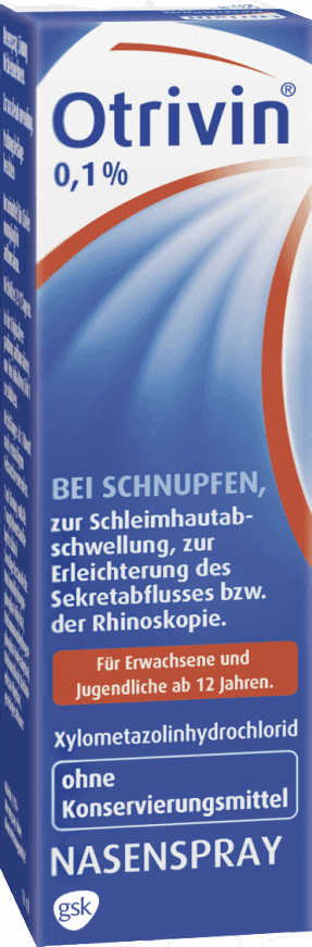 Otrivin 0,1 % - Nasenspray ohne Konservierungsmittel