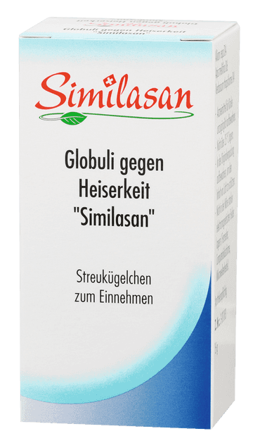 Globuli gegen Heiserkeit "Similasan"