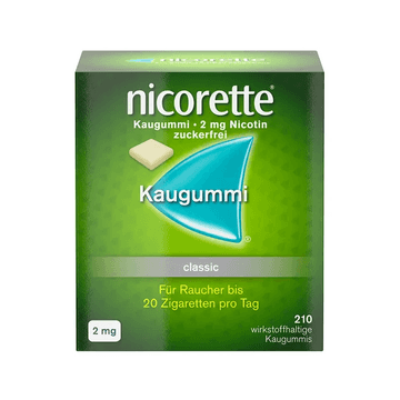 Nicorette Classic 2 mg - Kaugummi zur Raucherentwöhnung