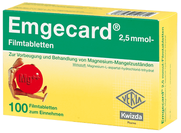Emgecard 2,5 mmol - Filmtabletten