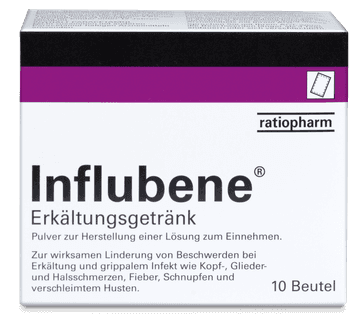 Influbene Erkältungsgetränk Pulver zur Herstellung einer Lösung zum Einnehmen