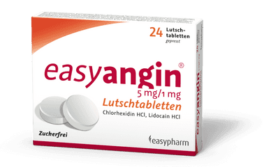 easyangin Mentholgeschmack 5mg/1mg Lutschtabletten