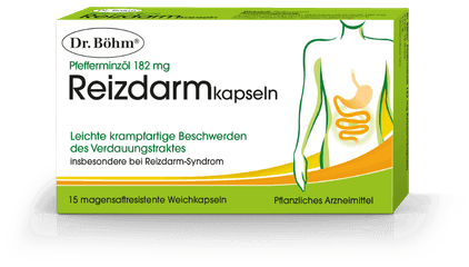 Dr. Böhm Pfefferminzöl 182 mg Reizdarmkapseln