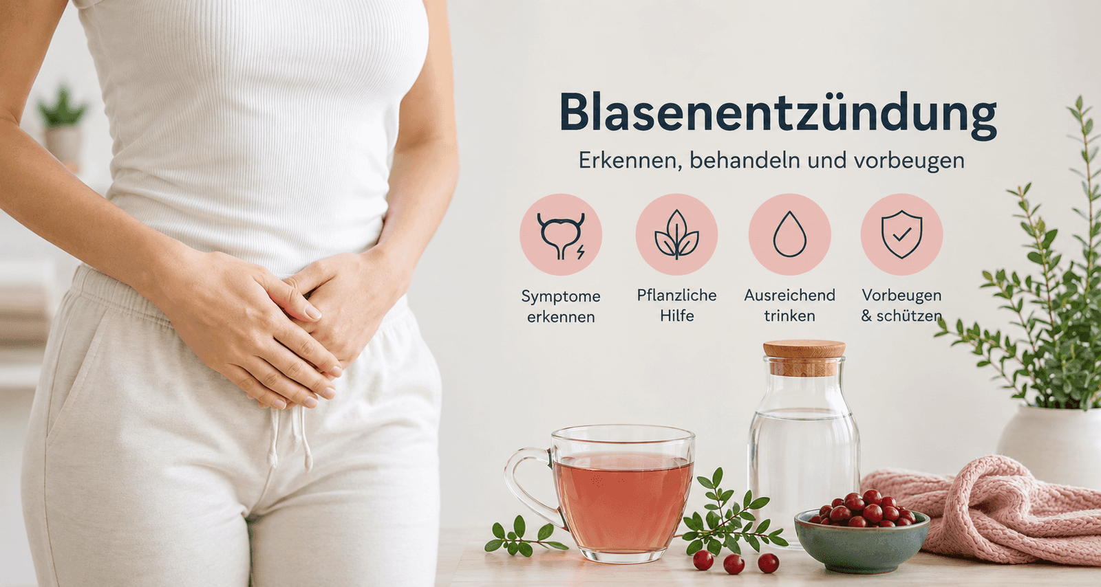 Blasenentzündung Abhilfe