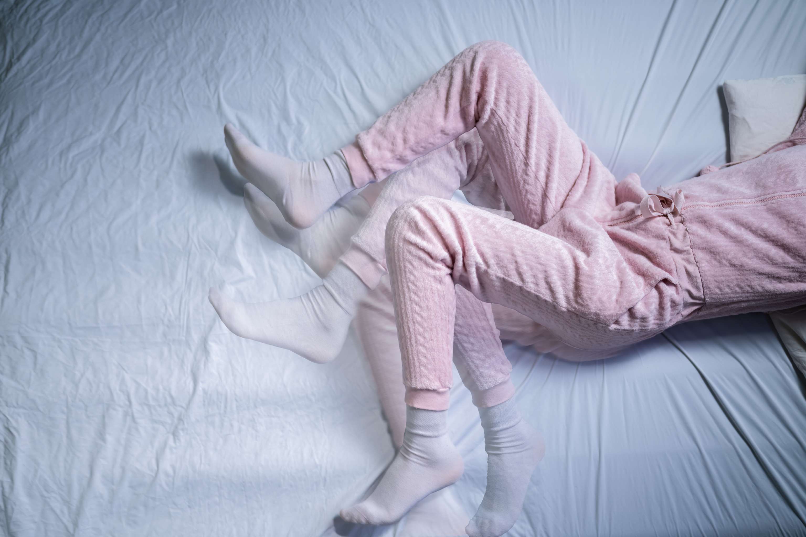 Illustration des jambes sans repos
