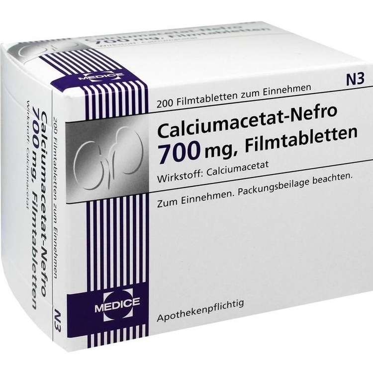 Calciumacetat-Nefro 700 mg