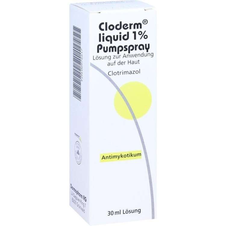Cloderm liquid 1% Pumpspray