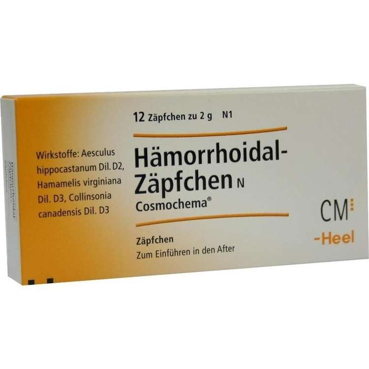 Hämorrhoidal-Zäpfchen N Cosmochema