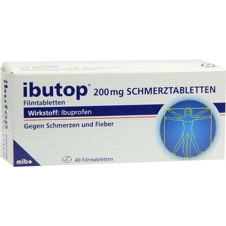 ibutop 200 mg Schmerztabletten