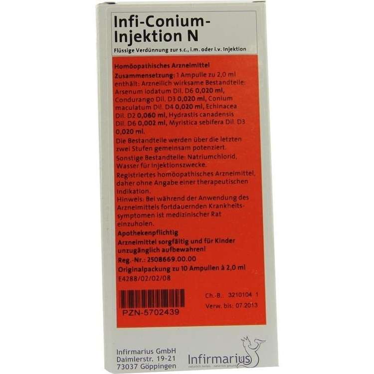 Infi-Conium-Injektion N