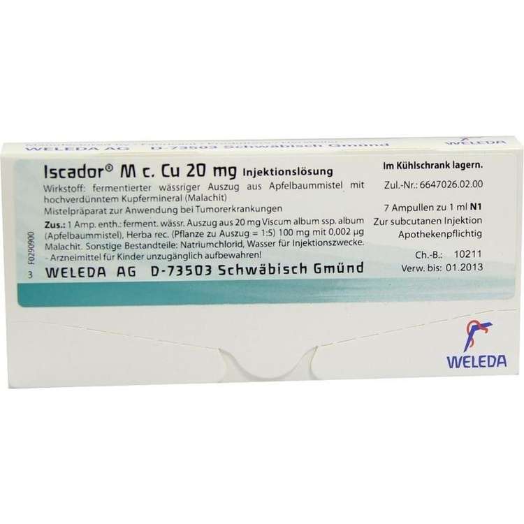 Iscador M c. Cu 20mg