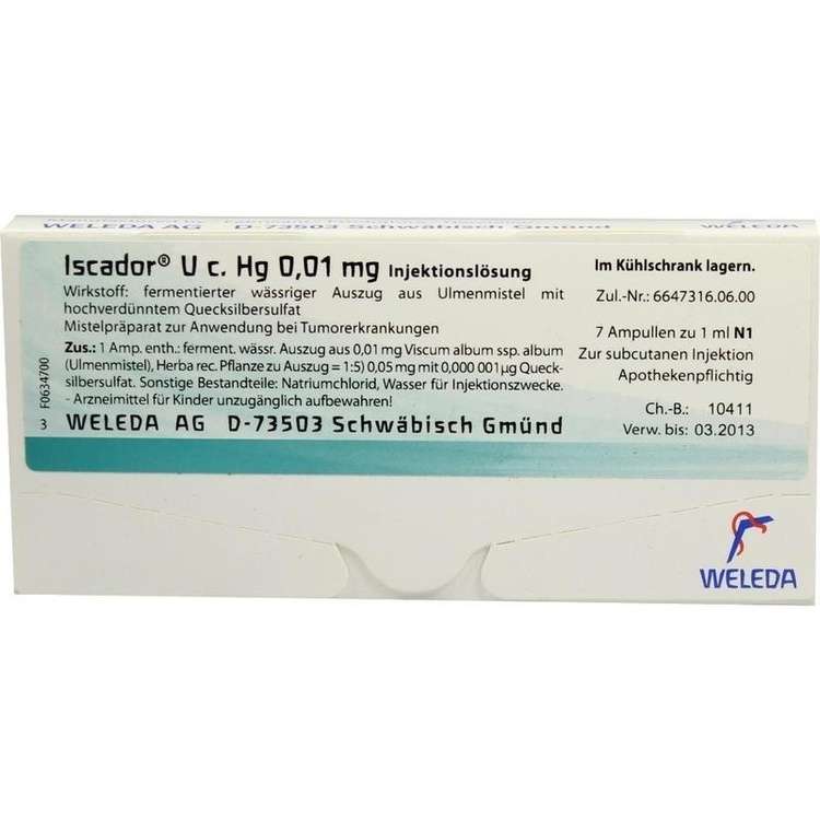 Iscador M c. Hg 0.01 mg