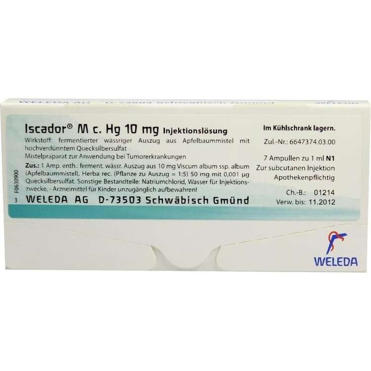 Iscador M c. Hg 10mg