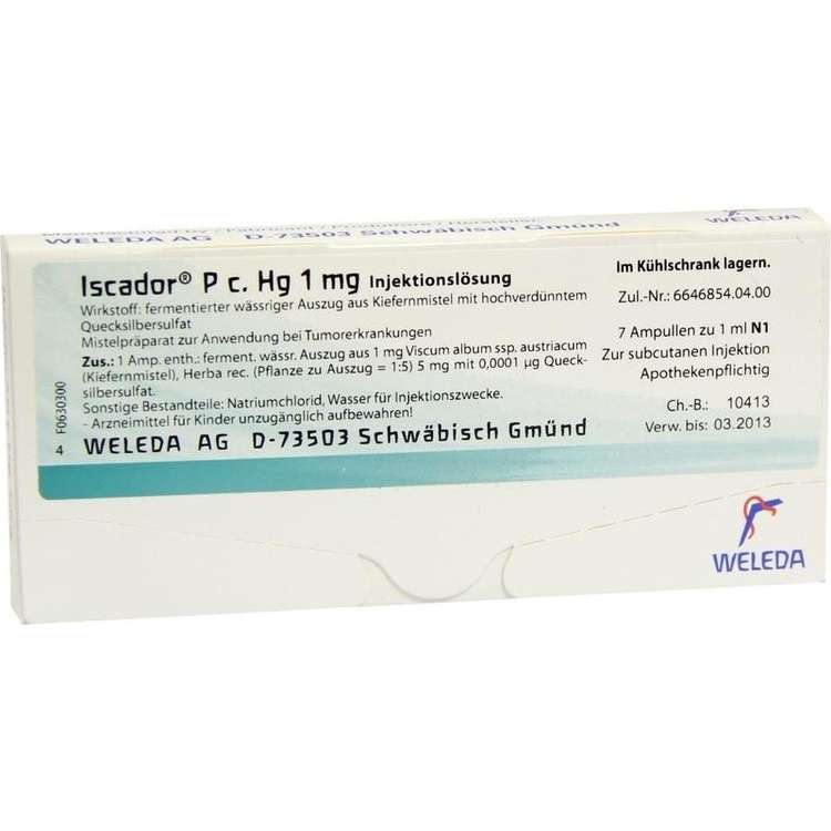 Iscador P c. Hg 0,1 mg