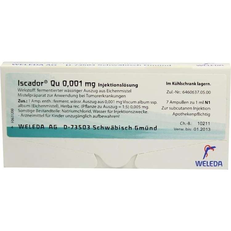 Iscador Qu 0,001 mg