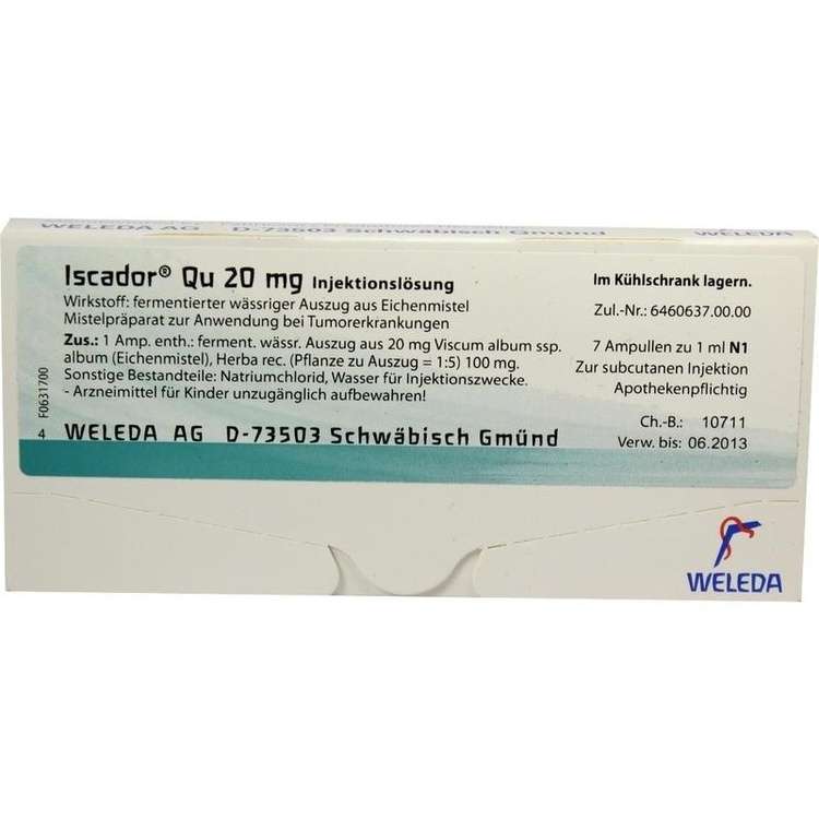 Iscador Qu 20mg