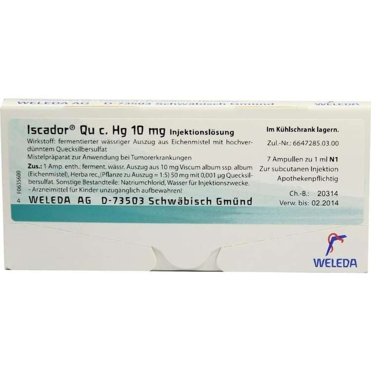 Iscador Qu c. Hg 0,1 mg