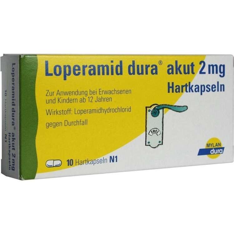 Loperamid Sandoz akut 2mg Hartkapseln