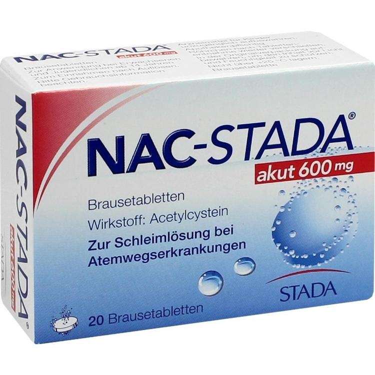 NAC-STADA akut 600 mg Brausetabletten