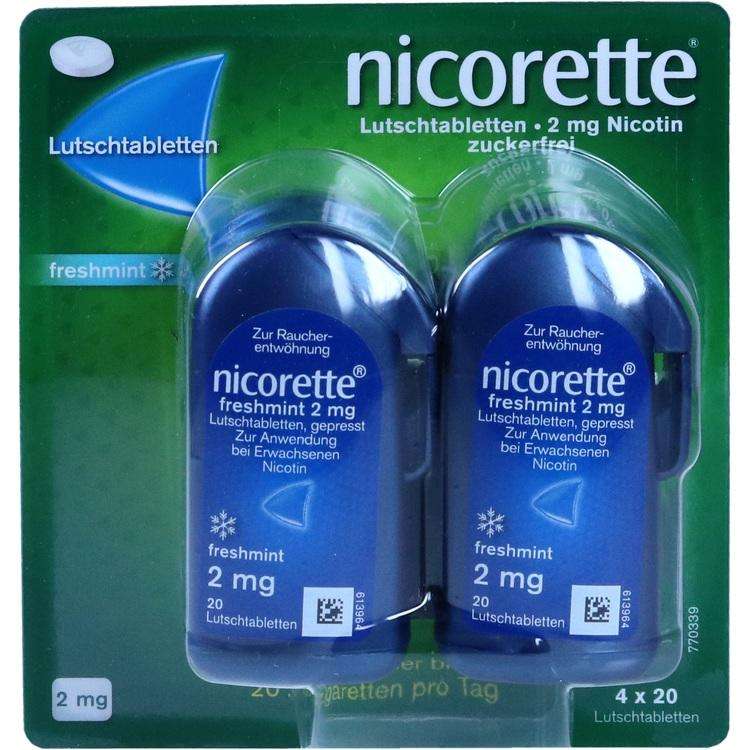 Nicorette Icemint 2 mg Lutschtabletten