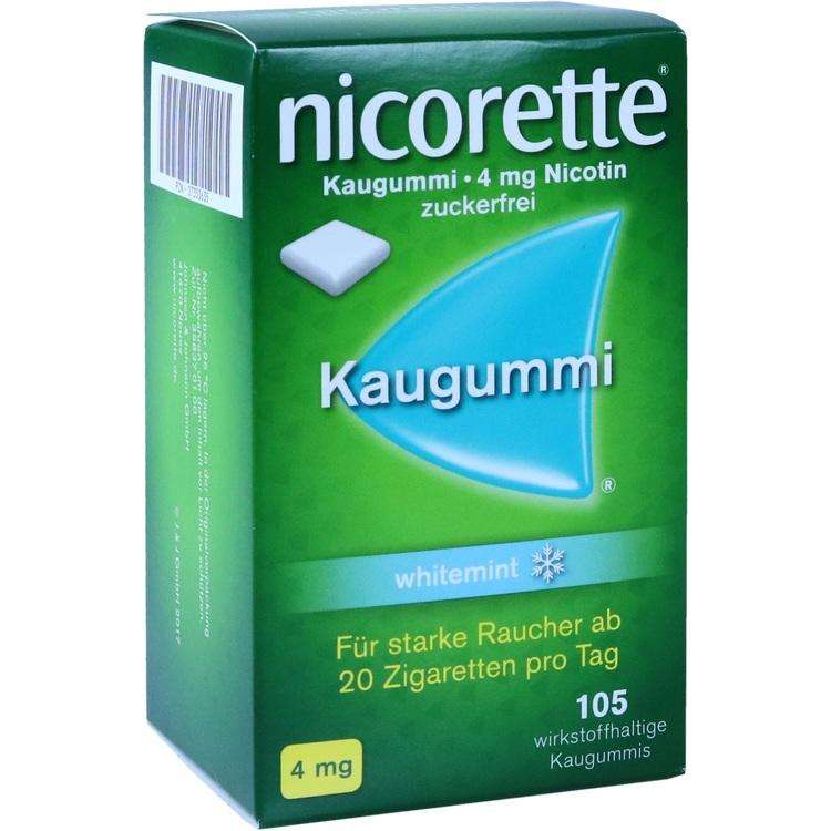 Nicorette Kaugummi 4 mg whitemint