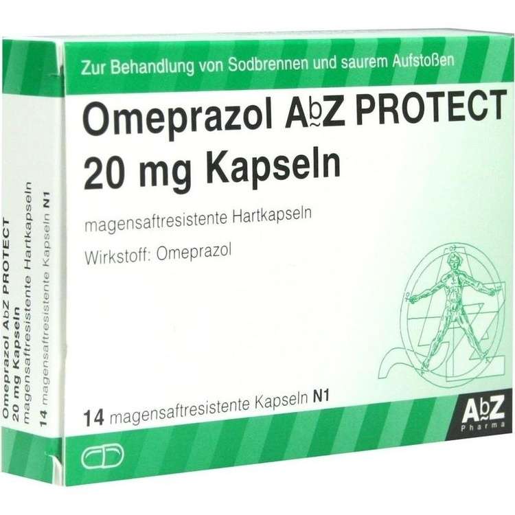 Omeprazol-Actavis protect 20 mg magensaftresistente Hartkapseln