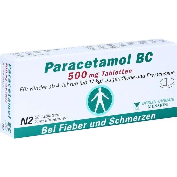 Paracetamol BC 500mg Tabletten