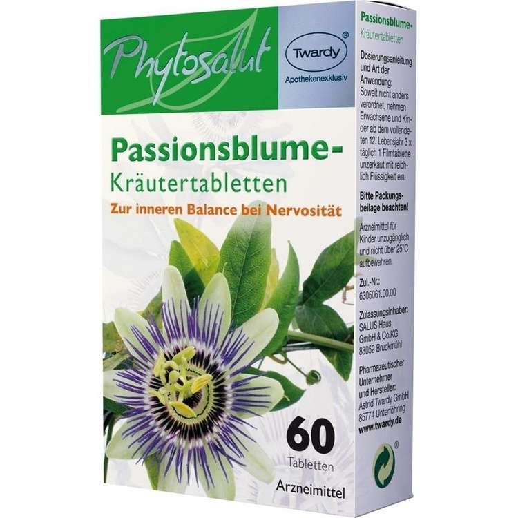Passionsblume-Kräutertabletten