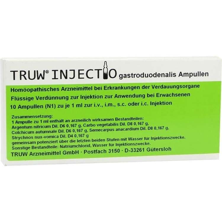 Truw Injectio gastroduodenalis Ampullen