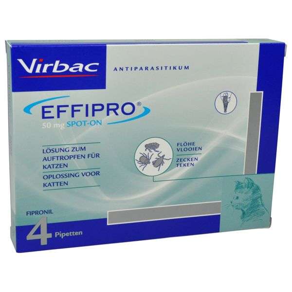 Effipro 50 mg Lösung zum Auftropfen für Katzen