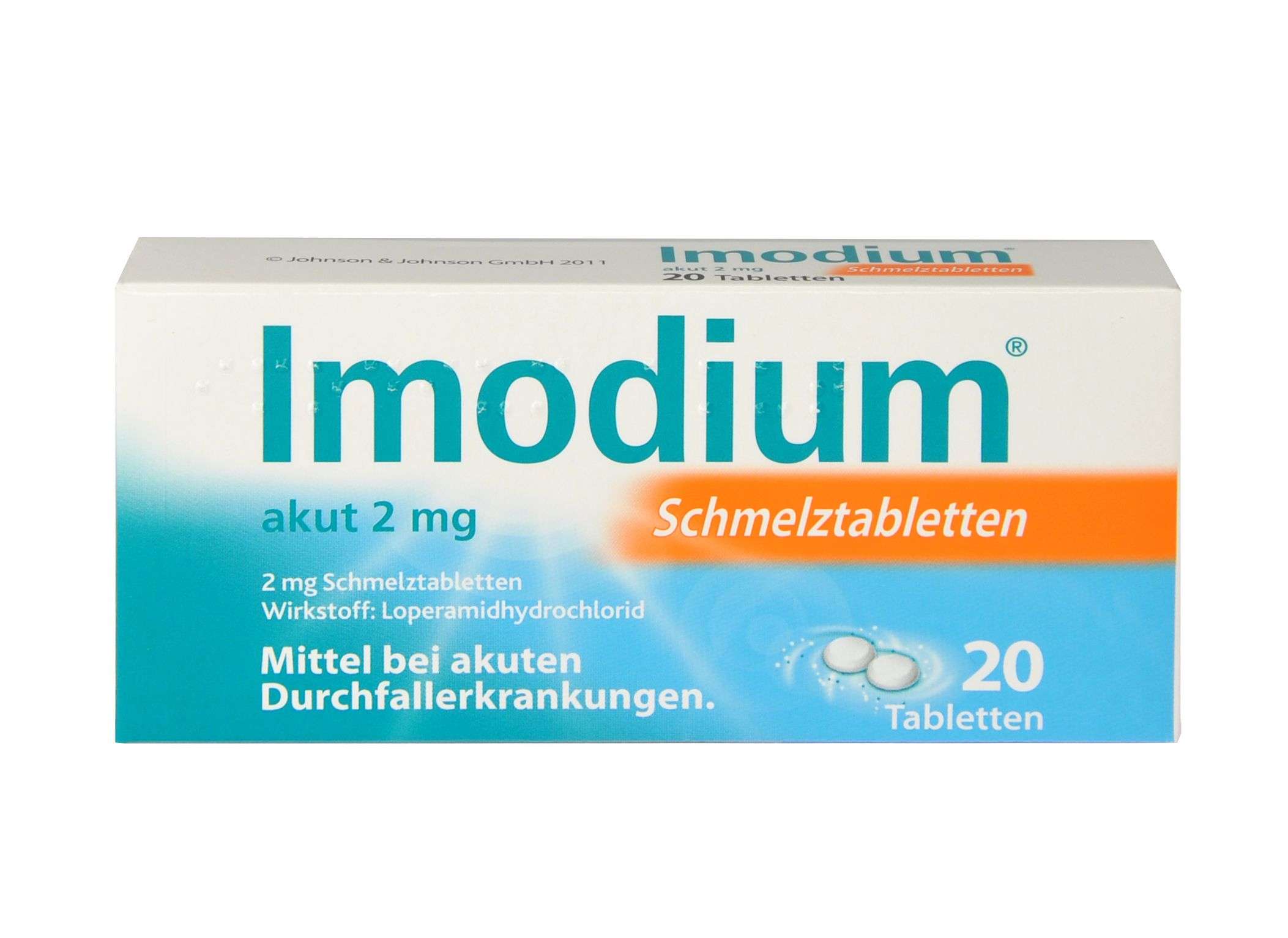 Imodium akut 2 mg Schmelztabletten
