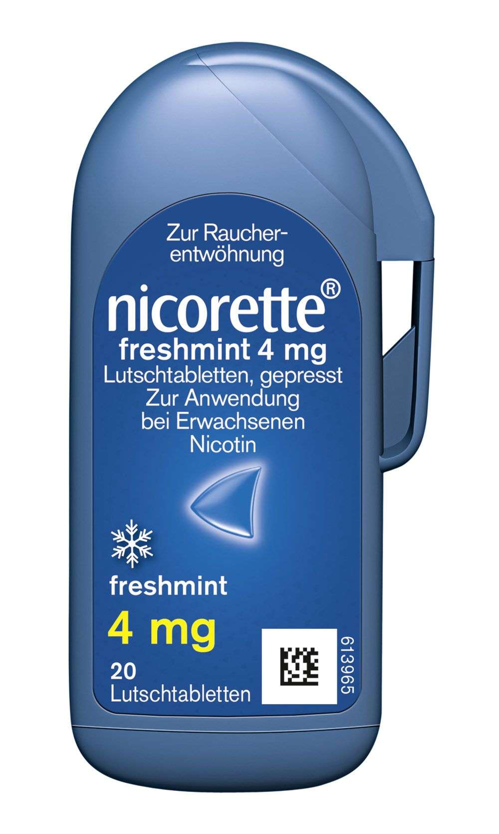 Nicorette freshmint 4 mg Lutschtabletten, gepresst