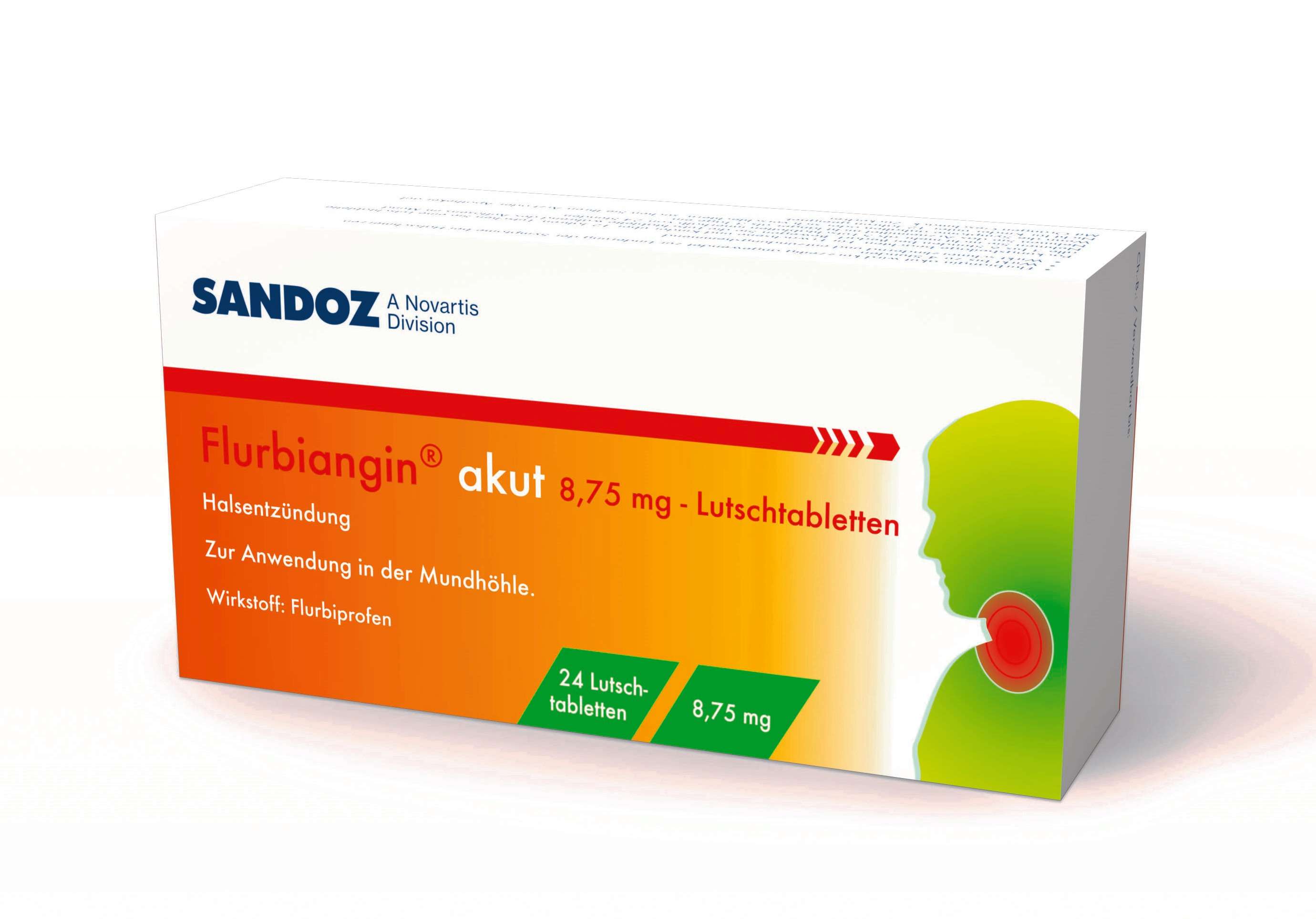 Flurbiangin akut 8,75 mg – Lutschtabletten
