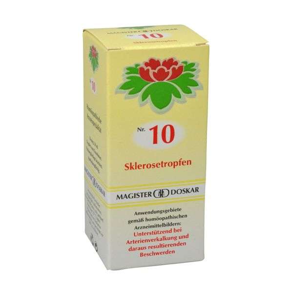 Nr. 10 Sklerosetropfen zum Einnehmen "Mag. Doskar"