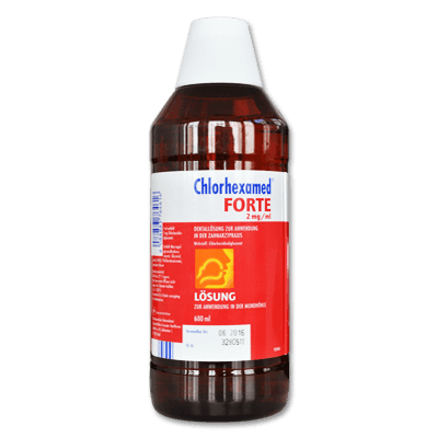 Chlorhexamed Forte 2 mg/ml Dentallösung zur Anwendung in der Zahnarztpraxis