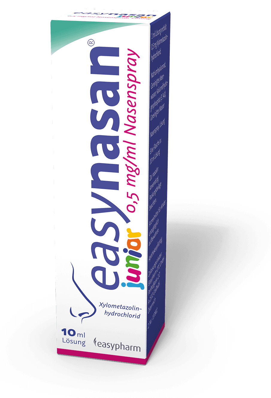 easynasan junior 0,5 mg/ml Nasenspray, Lösung